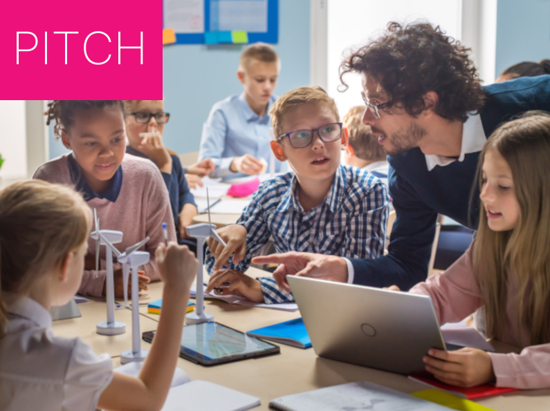 Help Kinderen voor Duurzaamheid met veiling pitch Harderwijkse Uitdaging