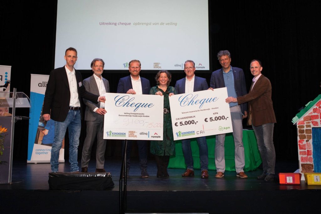 Bedrijfsleven brengt € 25.000 bij elkaar voor energietransitie Harderwijkse basisscholen Harderwijkse Uitdaging